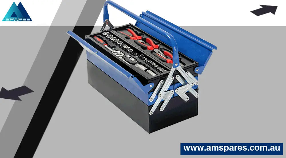 Bullet 118Pc Tool Kit Box Set Metal Spanner Organizer Household Toolbox Socket Tools > Storage