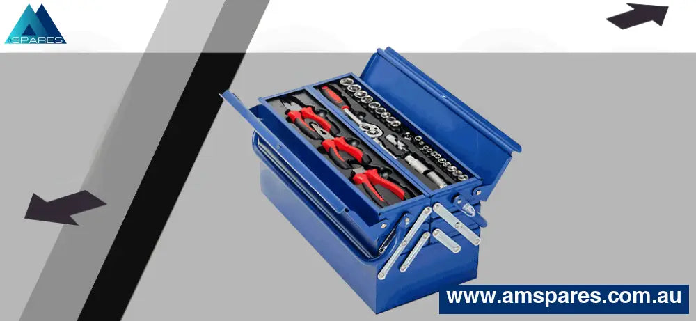 Bullet 118Pc Tool Kit Box Set Metal Spanner Organizer Socket Household Toolbox Tools > Storage