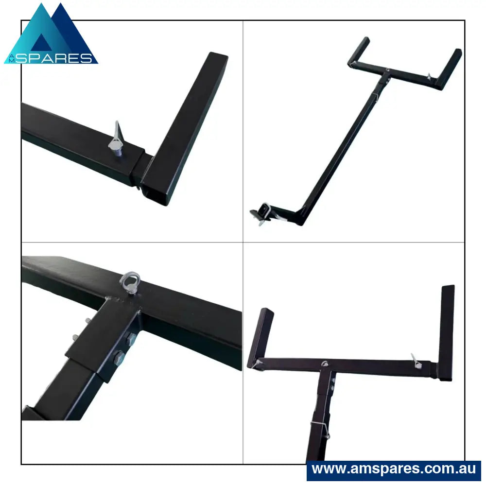 Tow Bar Hitch Mount Ladder Roof Rack Extension Timber Kayak Auto Accessories > Others