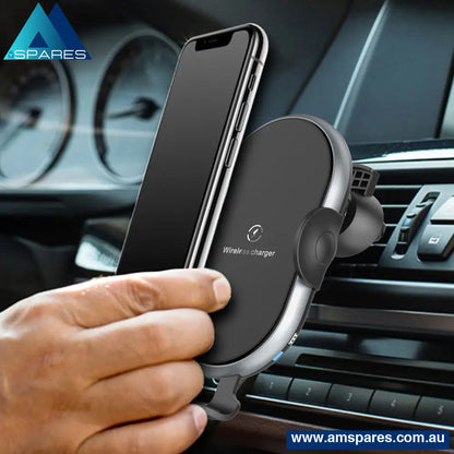 Wireless Car Charger: Automatic Clamping With Backlight Electronics > Mobile Accessories